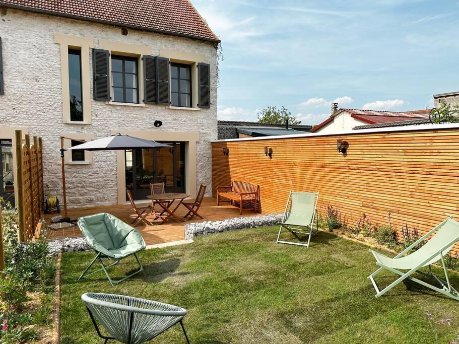 W27A - Splendide Appartement A 3' De Giverny Limetz Dış mekan fotoğraf